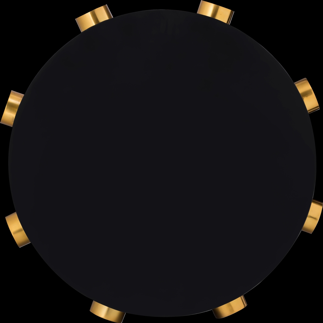Discostar Black/Gold Cocktail Table - Thumbnail - Image 3