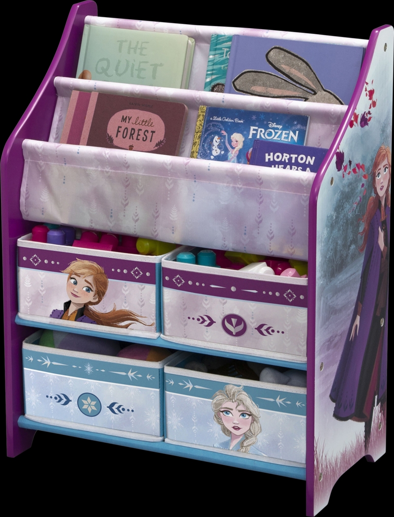 Kids Disney Frozen II Lilac Bookcase - Thumbnail - Image 5