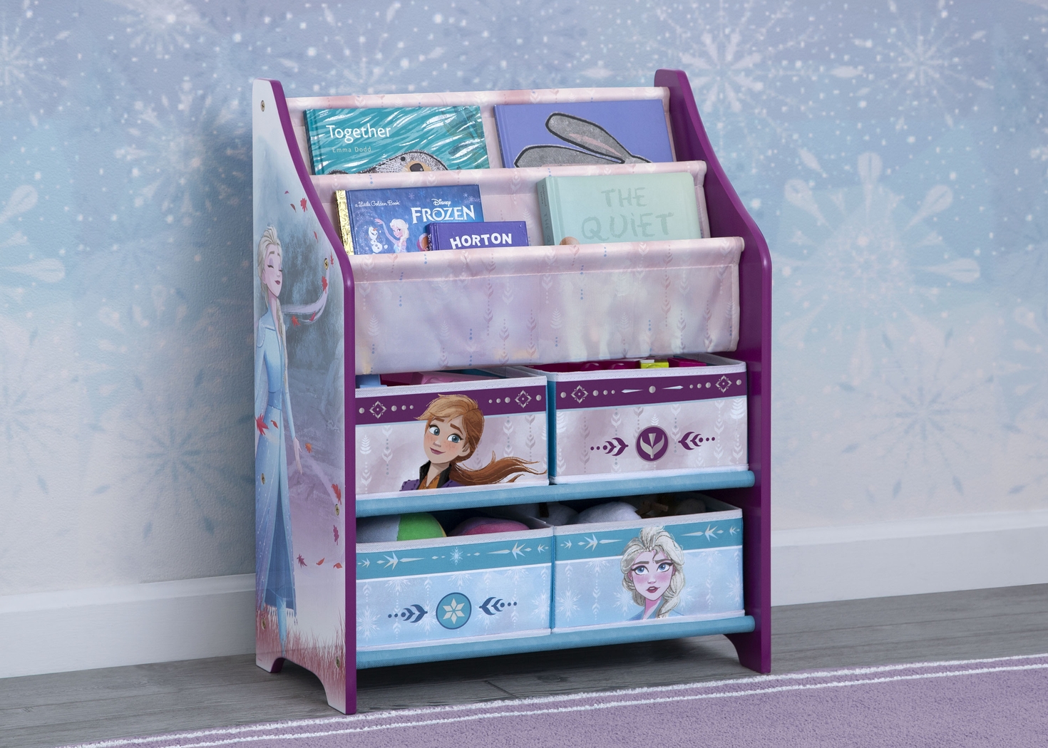 Kids Disney Frozen II Lilac Bookcase - Thumbnail - Image 6
