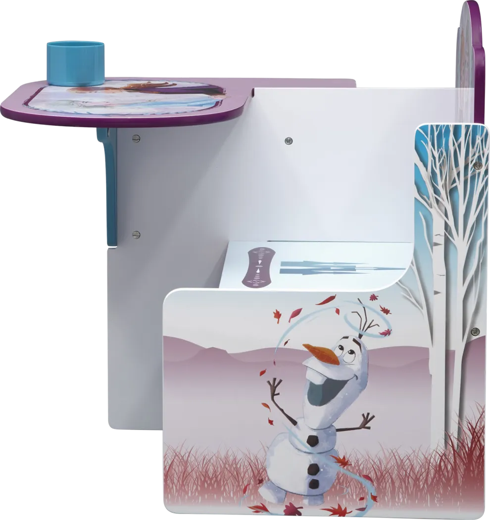 Kids Disney Frozen II Lilac Chair Desk - Thumbnail - Image 4