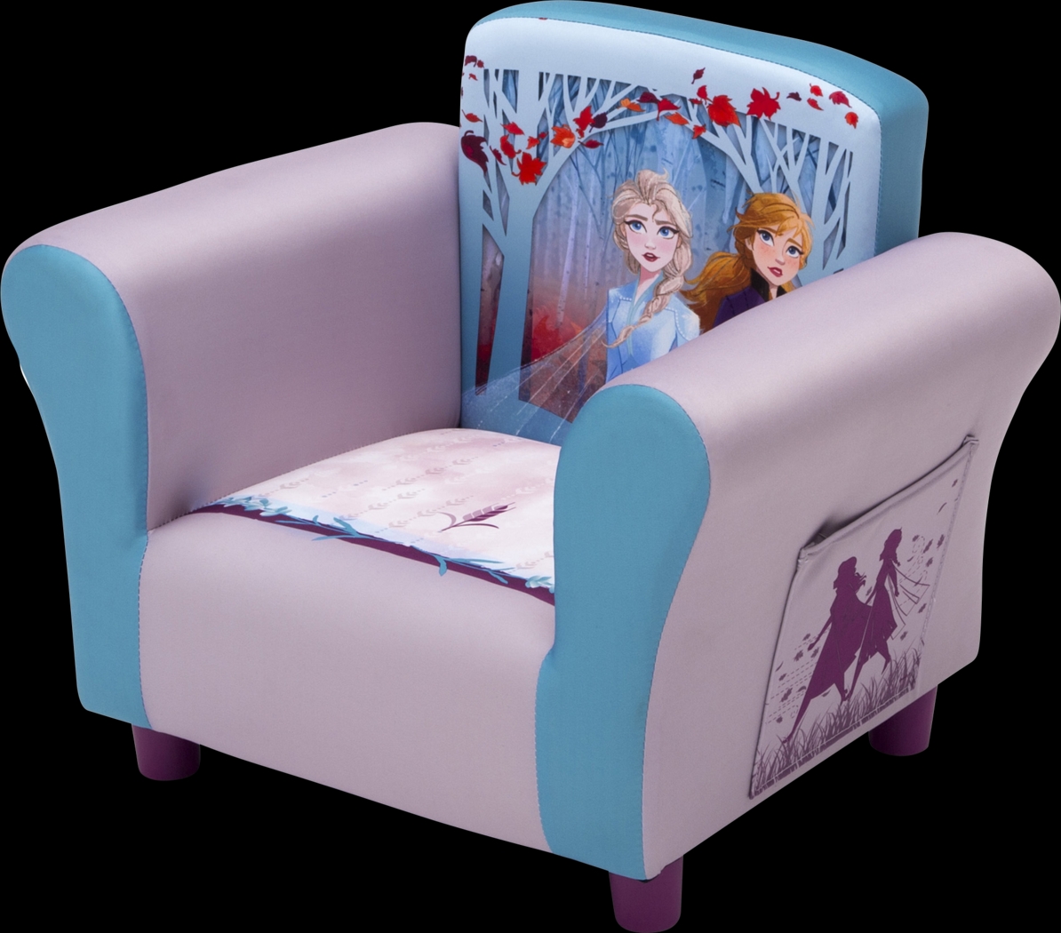 Kids Disney Frozen II Lilac Chair - Thumbnail - Image 4