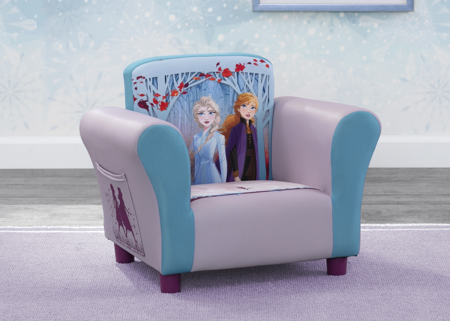 Kids Disney Frozen II Lilac Chair - Thumbnail - Image 5
