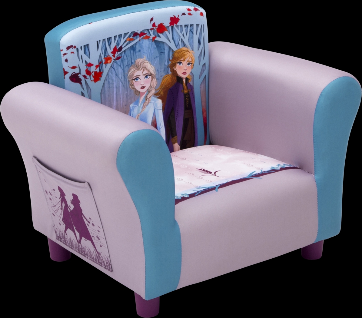 Kids Disney Frozen II Lilac Chair - Thumbnail - Image 1