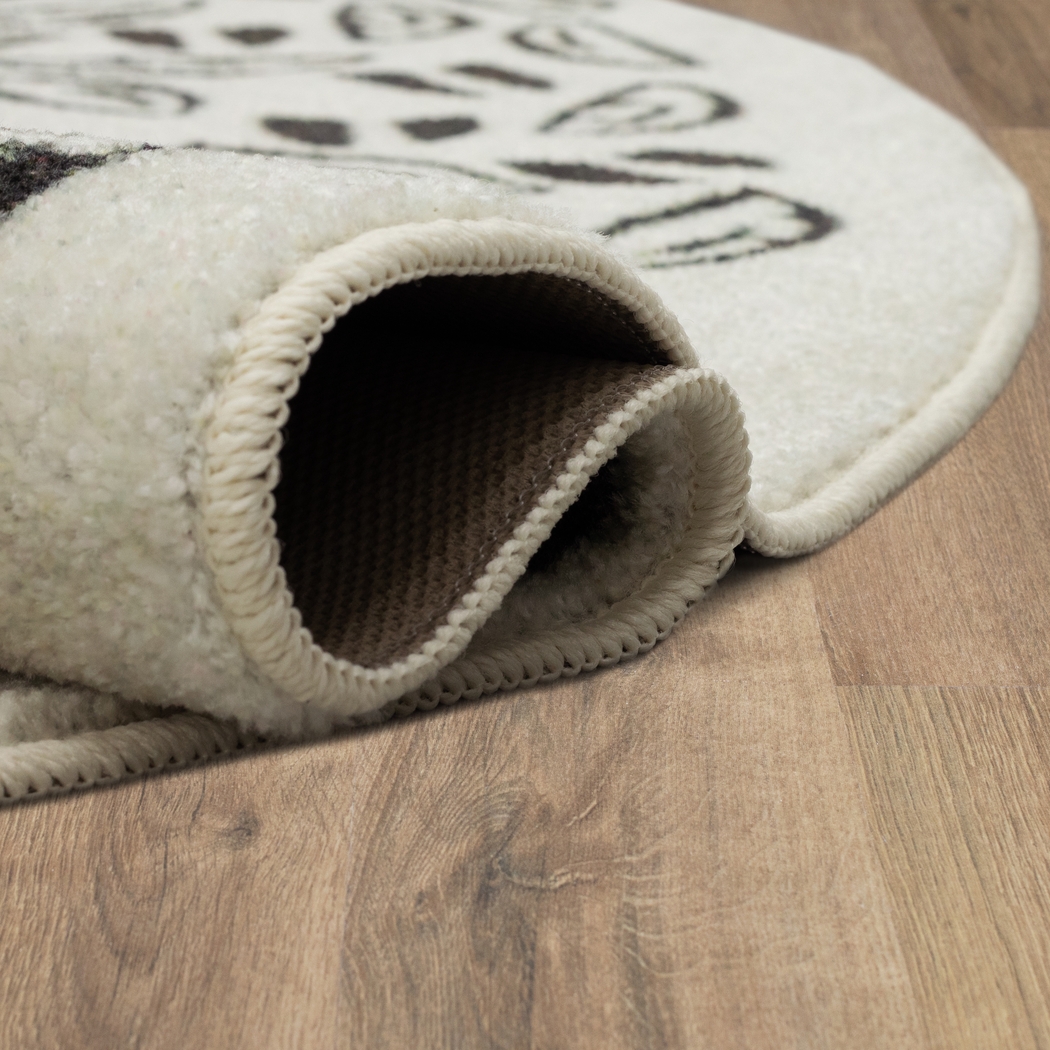 Kids Disney Lion King Friends Multi 5' Round Rug - Thumbnail - Image 5