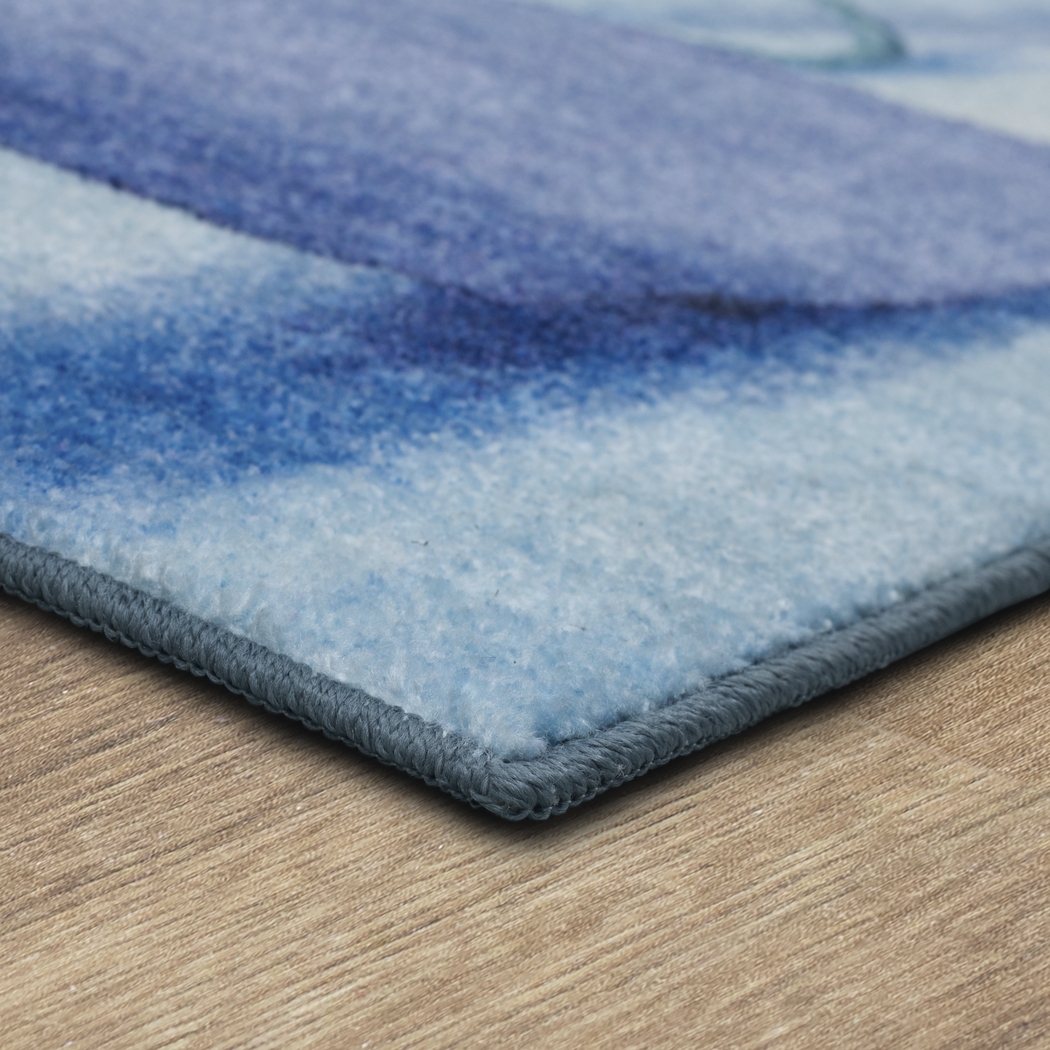 Kids Disney Magical Carriage Blue 5' x 8' Rug - Thumbnail - Image 5