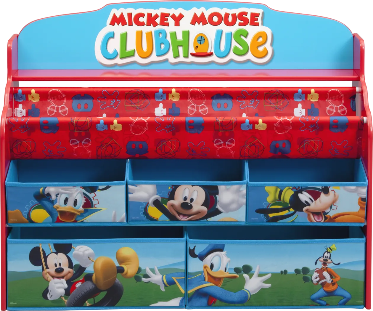 Kids Disney Mickey Mouse Blue Bookcase - Thumbnail - Image 2