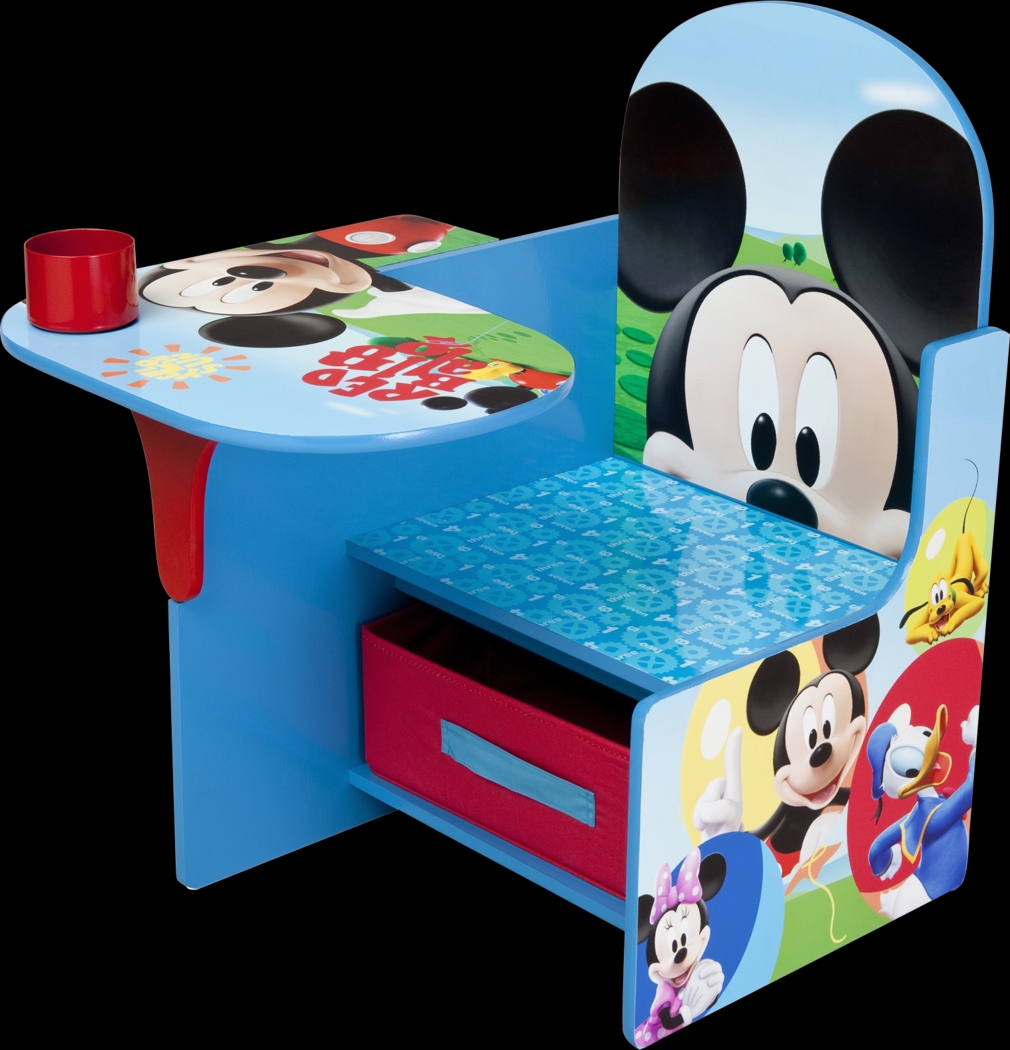 Kids Disney Mickey Mouse Blue Chair Desk - Thumbnail - Image 2