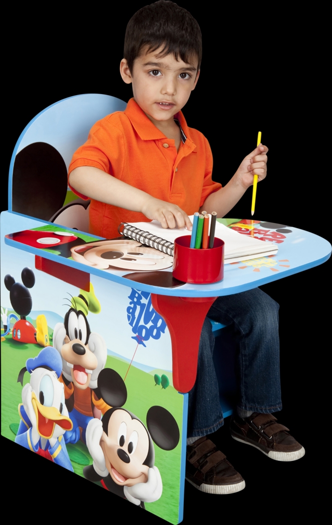 Kids Disney Mickey Mouse Blue Chair Desk - Thumbnail - Image 3