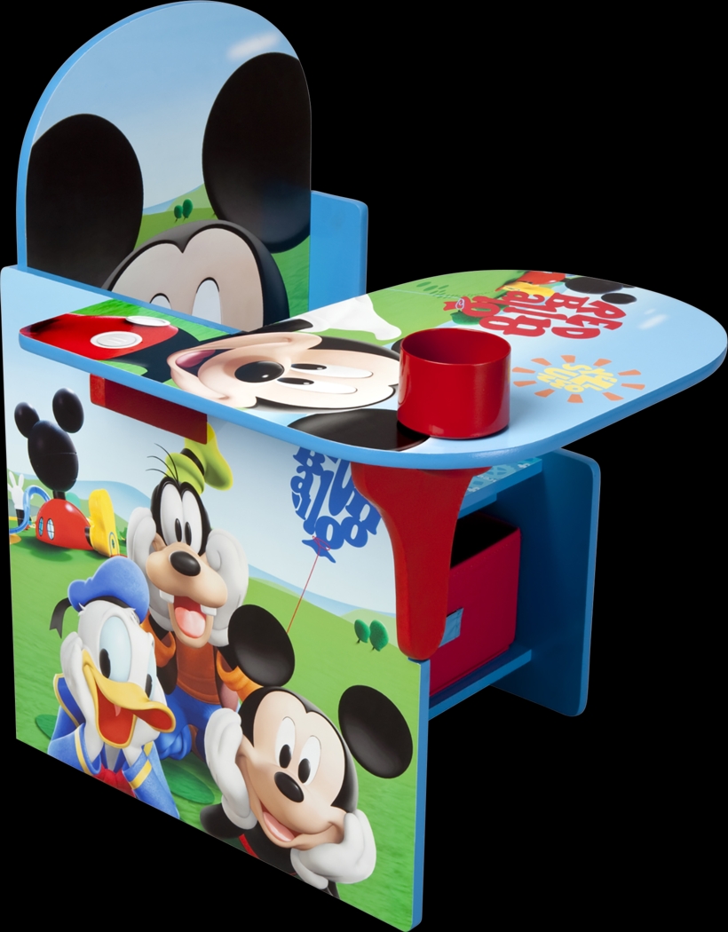 Kids Disney Mickey Mouse Blue Chair Desk - Thumbnail - Image 1