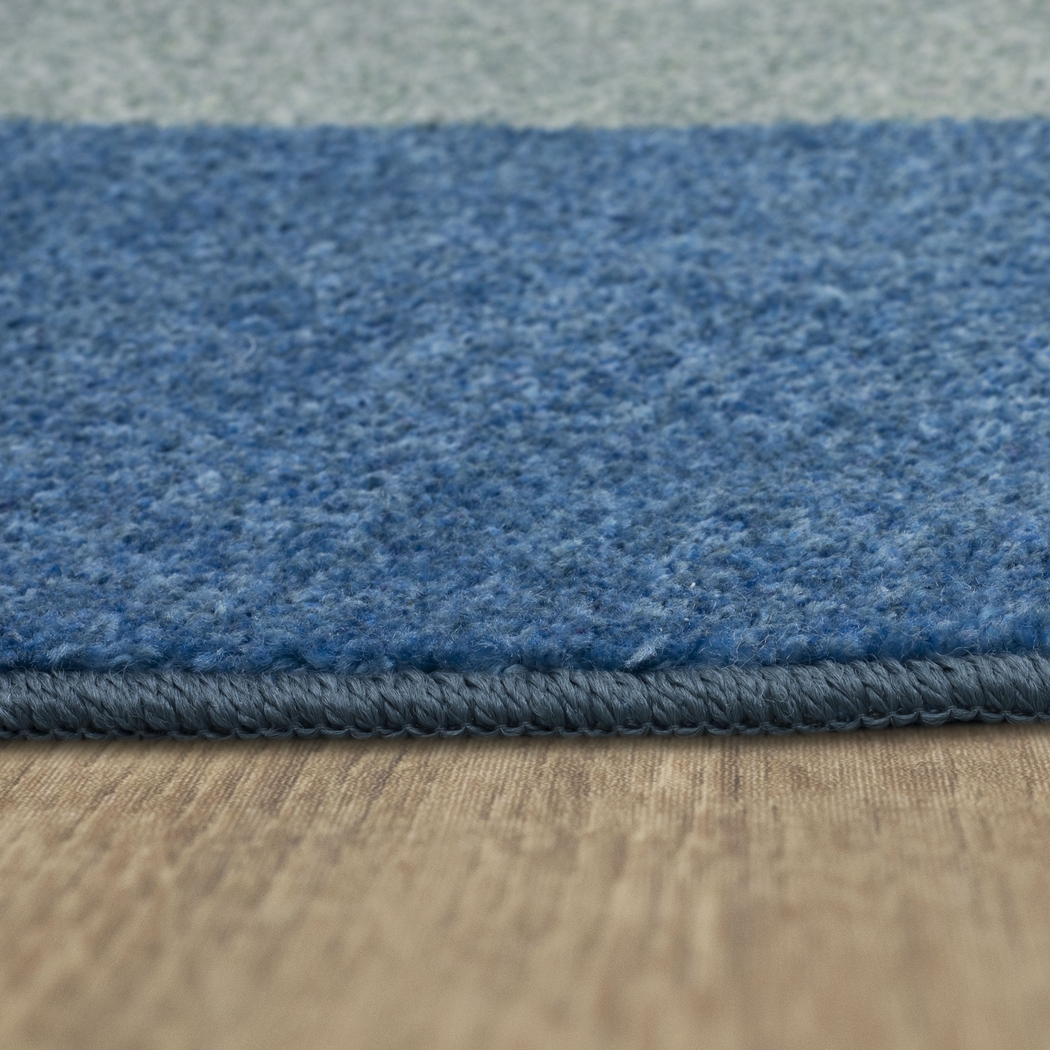 Kids Disney Baby Mickey Mouse Sleepy Moon Blue 8' x 8' Rug - Thumbnail - Image 9