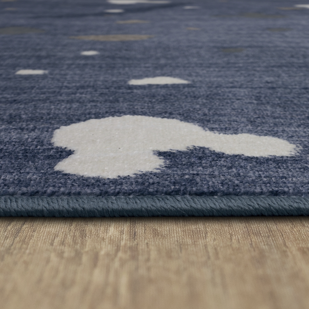 Kids Disney Mickey Mouse Terrazzo Blue 8' x 10' Rug - Thumbnail - Image 8