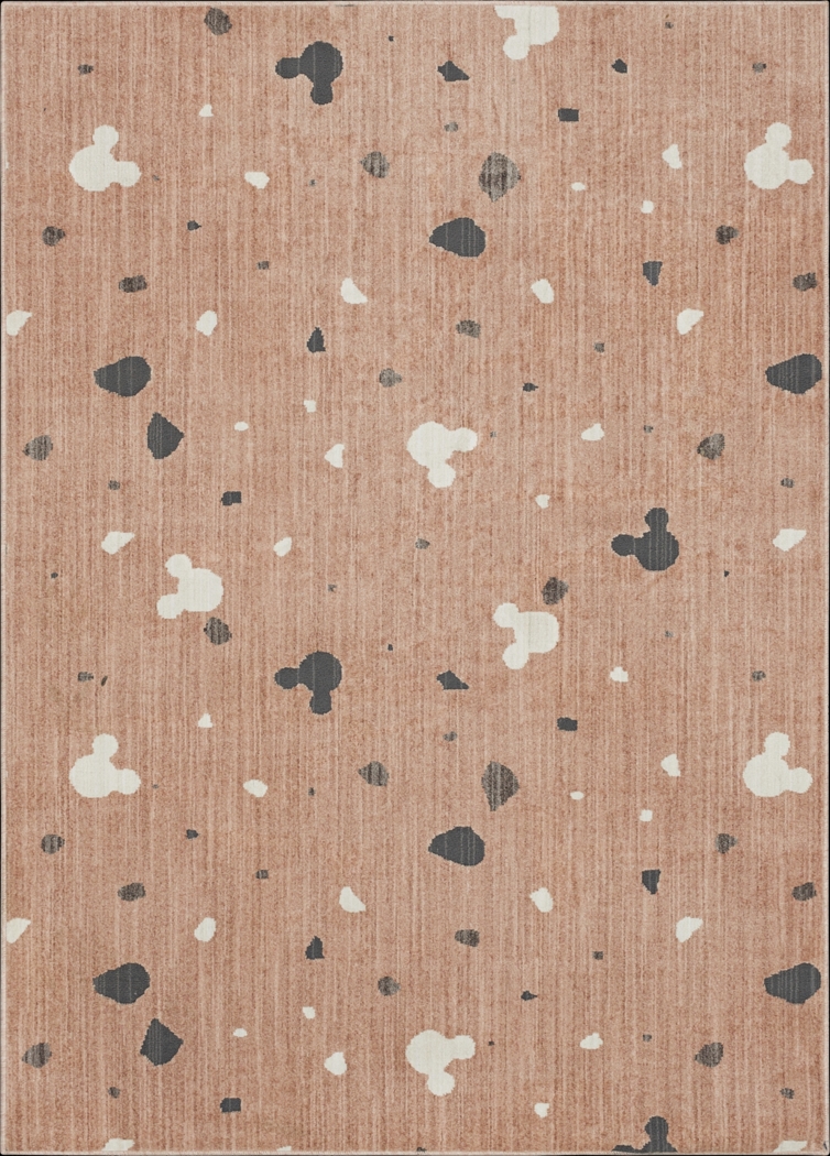 Kids Disney Mickey Mouse Terrazzo Blush 8' x 10' Rug - Thumbnail - Image 1