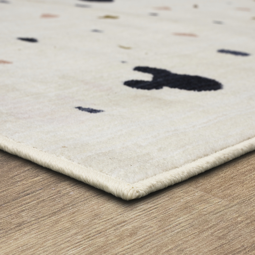 Kids Disney Mickey Mouse Terrazzo Ivory 3' x 5' Rug - Thumbnail - Image 5