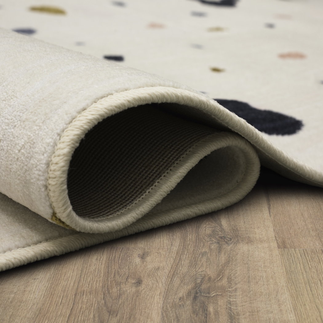 Kids Disney Mickey Mouse Terrazzo Ivory 3' x 5' Rug - Thumbnail - Image 8