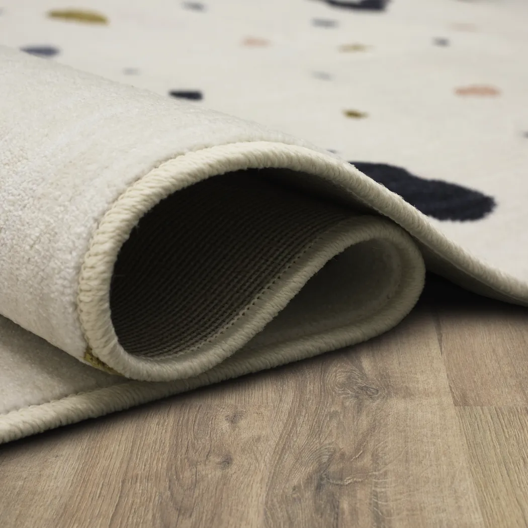Kids Disney Mickey Mouse Terrazzo Ivory 5' x 7' Rug - Thumbnail - Image 8