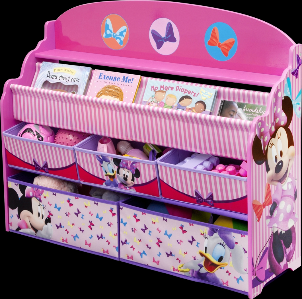 Kids Disney Minnie Mouse Pink Bookcase - Thumbnail - Image 3