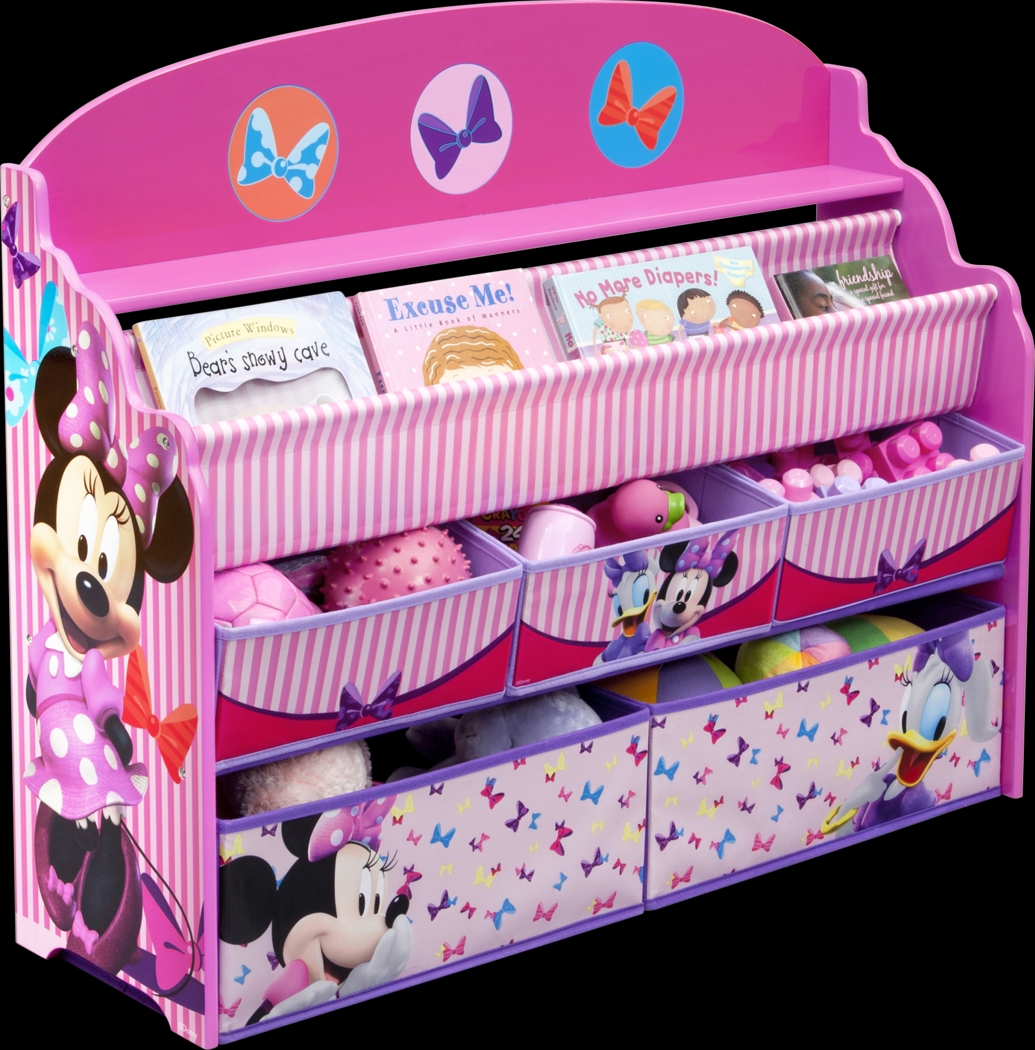 Kids Disney Minnie Mouse Pink Bookcase - Thumbnail - Image 1