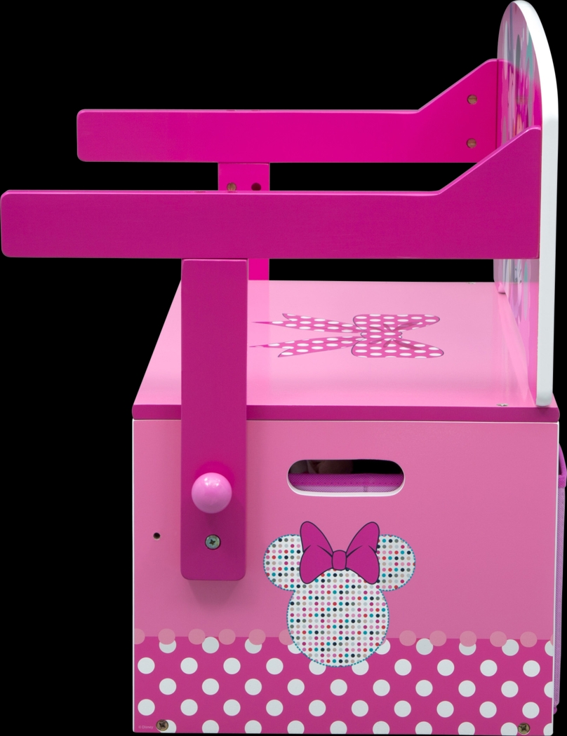 Kids Disney Minnie Mouse Pink Convertible Bench - Thumbnail - Image 3