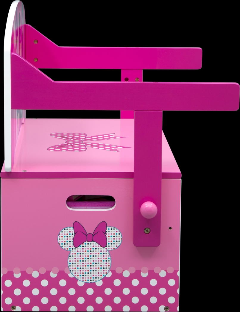 Kids Disney Minnie Mouse Pink Convertible Bench - Thumbnail - Image 4
