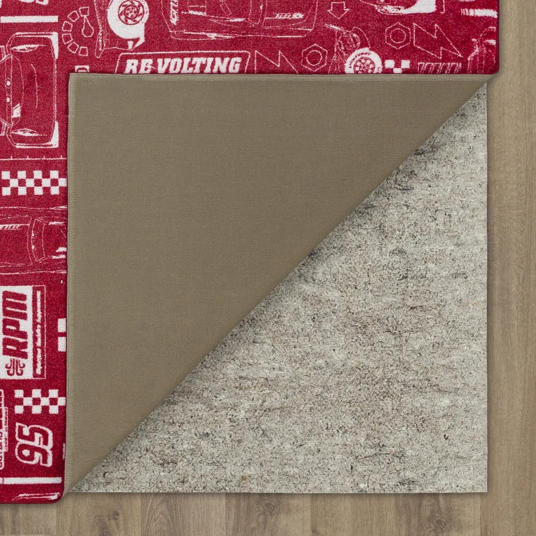 Kids Disney Piston Cup Red 5' x 8' Rug - Thumbnail - Image 9