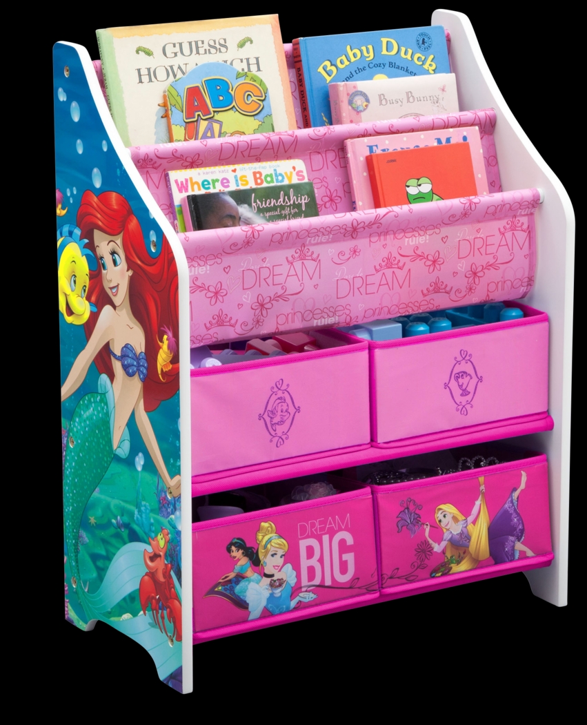 Kids Disney Princess Pink Bookcase - Thumbnail - Image 1