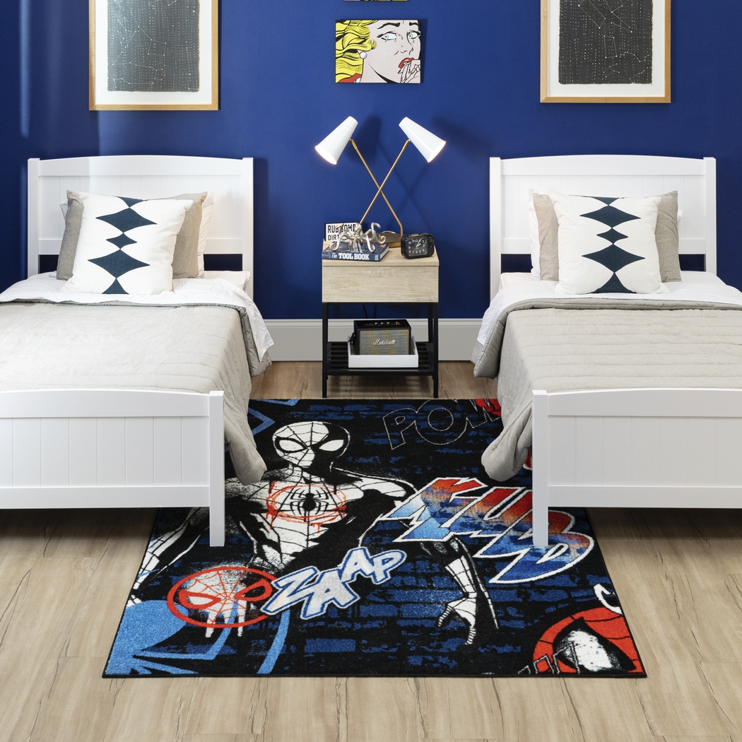 Kids Disney Spider-Man Action Multi 5' x 8' Rug - Thumbnail - Image 3