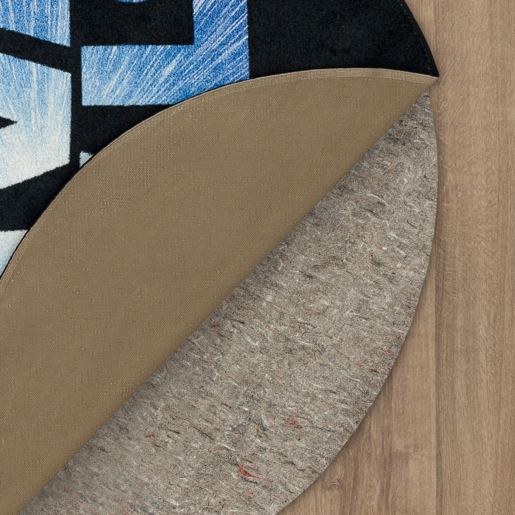 Kids Star Wars Force Black 5' Round Rug - Thumbnail - Image 8