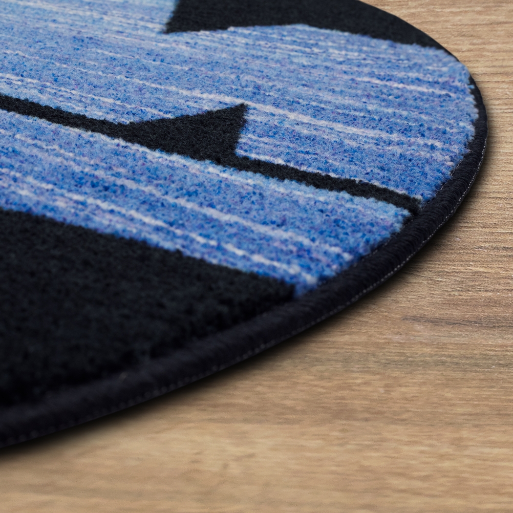 Kids Star Wars Force Black 8' Round Rug - Thumbnail - Image 4