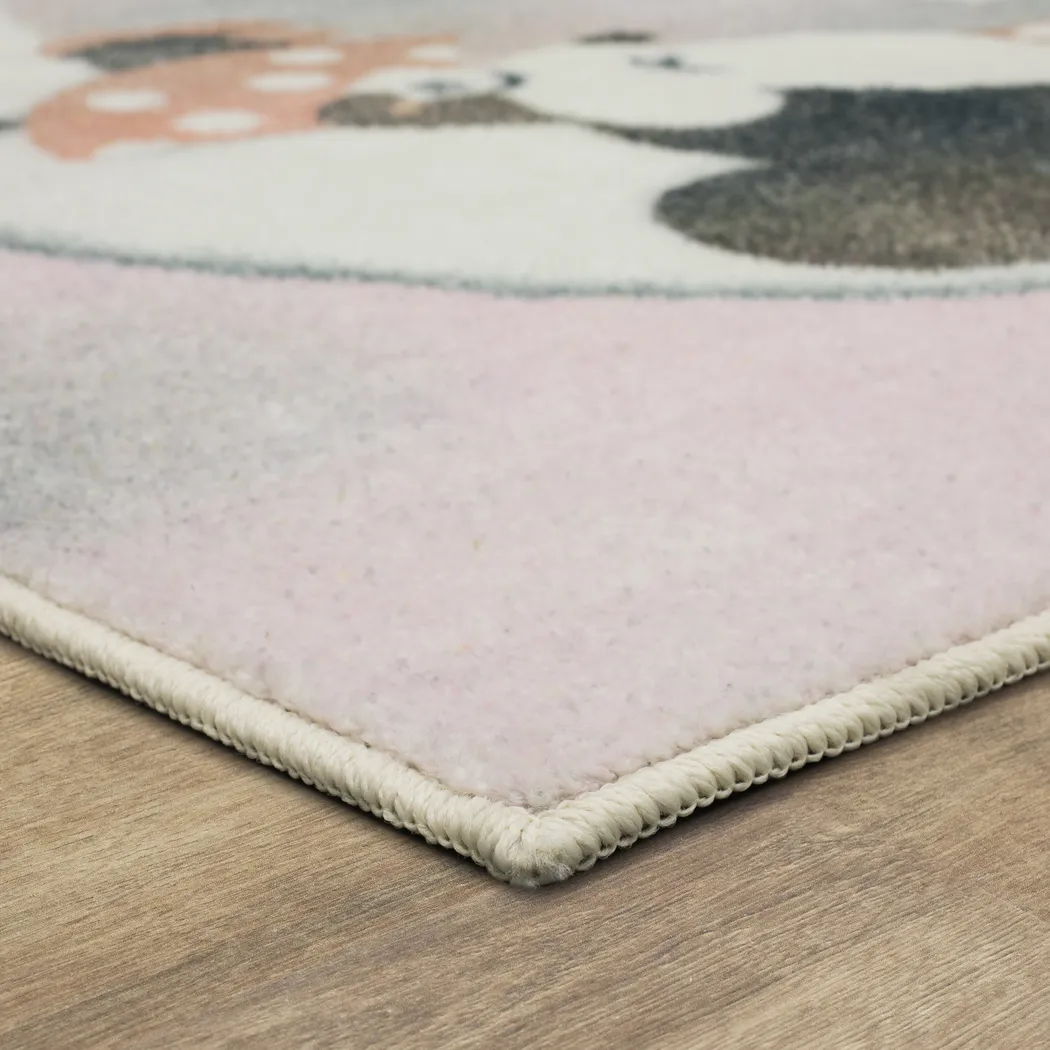 Kids Disney's Starry Dreams Minnie Mouse Pink 8' x 10' Rug - Image 7