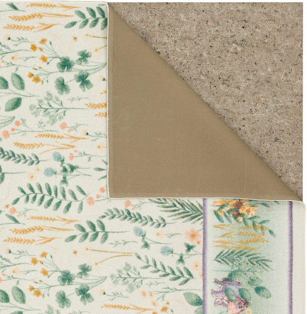 Kids Disney Winnie The Pooh Meadow Garden White 3' x 5' Rug - Thumbnail - Image 3