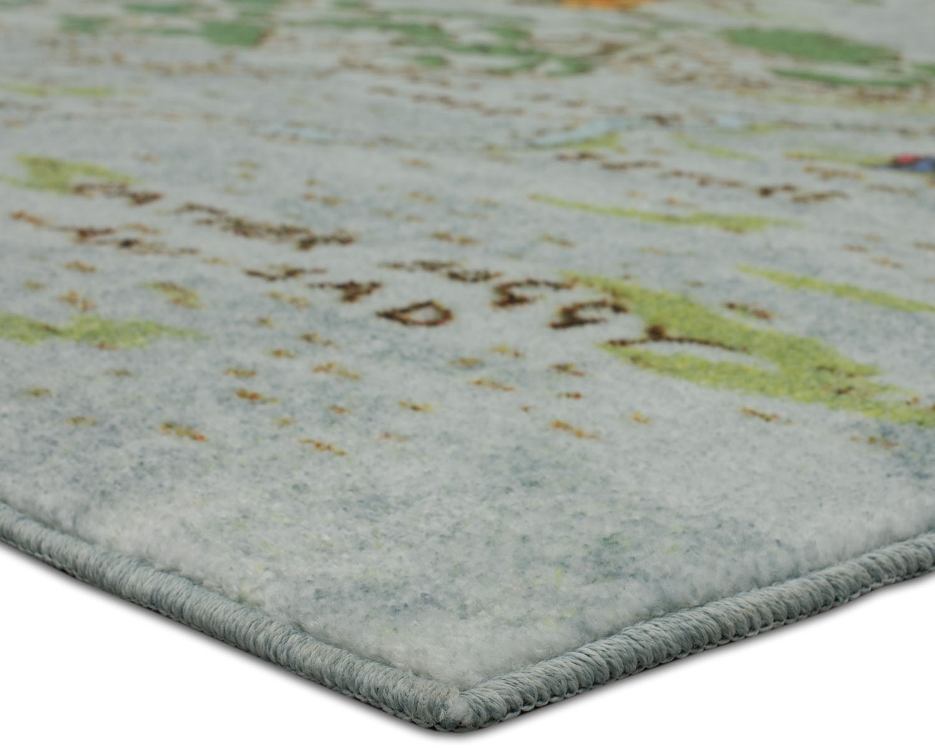 Kids Disney Winnie The Pooh Vintage 100 Acre Woods White 3' x 5' Rug - Thumbnail - Image 2