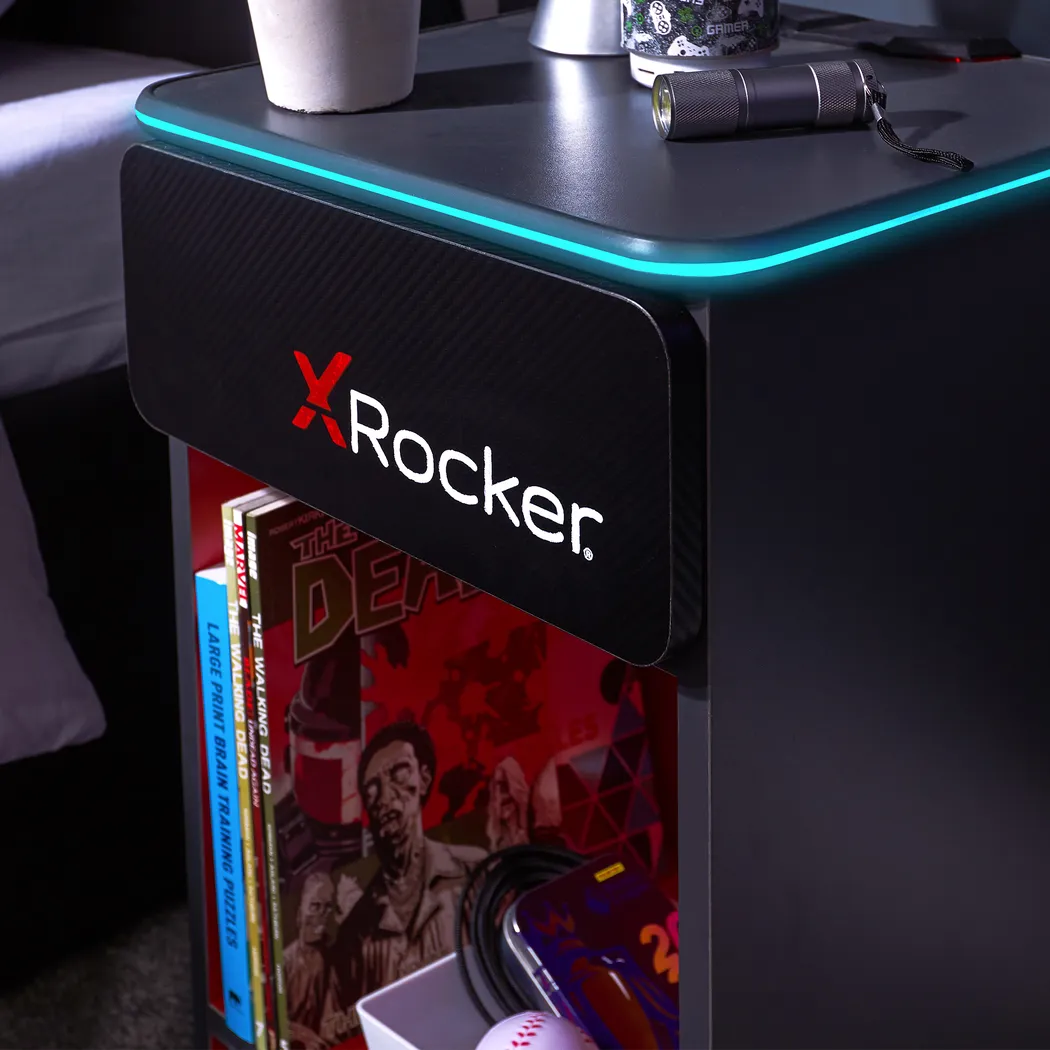Kids Disodan Gray End Table with LED - Thumbnail - Image 9