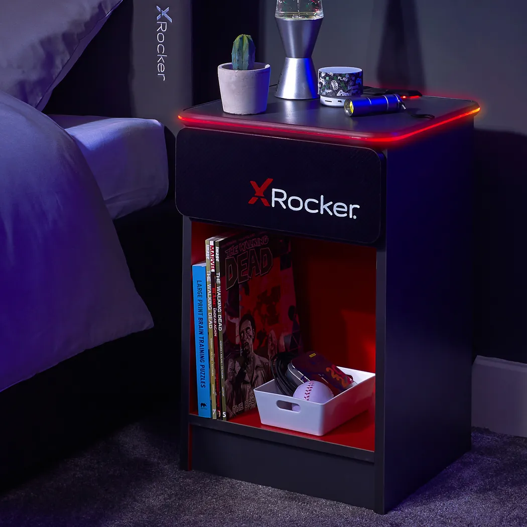 Kids Disodan Gray End Table with LED - Thumbnail - Image 10