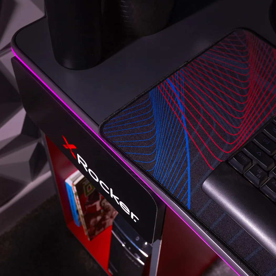 Kids Disodan Gray Gaming Desk - Thumbnail - Image 8