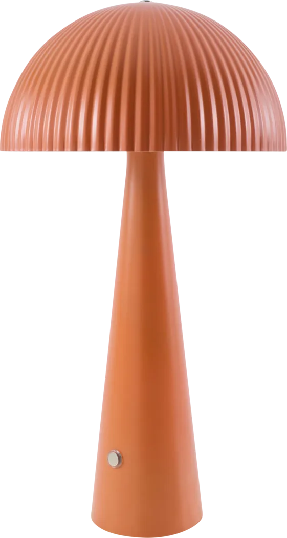 Kids Dome Mush Orange Lamp - Thumbnail - Image 1