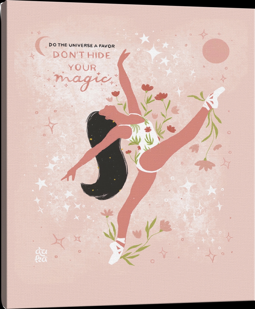 Kids Don't Hide Your Magic II Pink Artwork - Thumbnail - Image 1