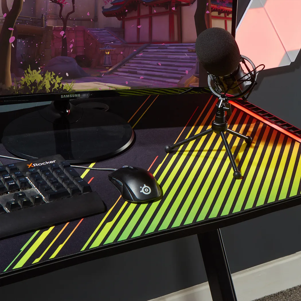 Kids Dotrax Black Gaming Desk - Thumbnail - Image 5