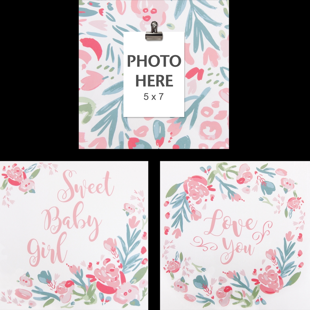 Kids Dream Blossom Pink 3 Pc Artwork - Thumbnail - Image 1