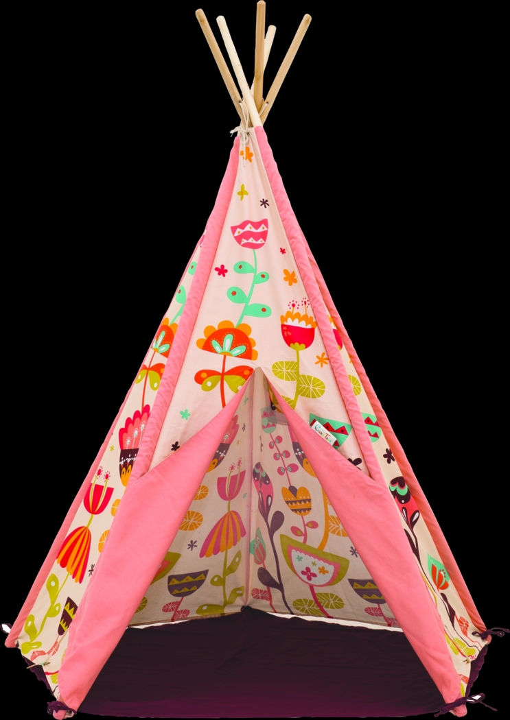 Kids Dream Gardens Pink Play Tent - Thumbnail - Image 1