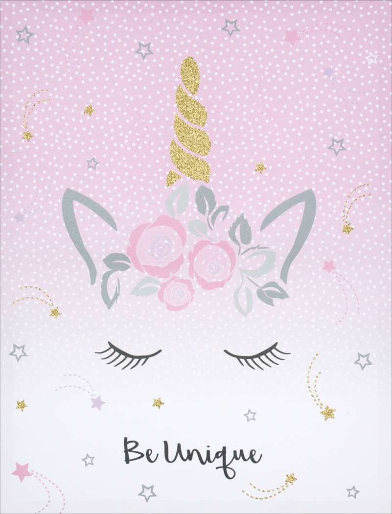 Kids Dreaming Unicorn Pink Artwork - Thumbnail - Image 1