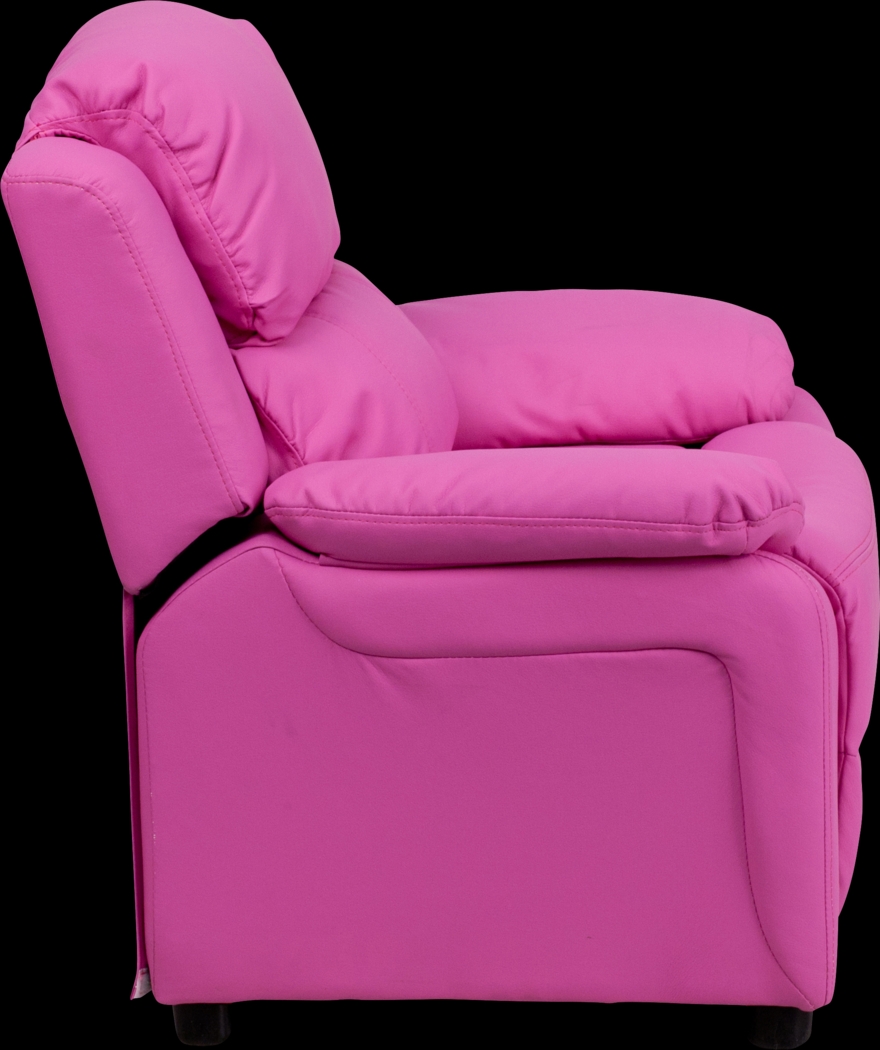 Kids Dreux Pink Recliner - Thumbnail - Image 2