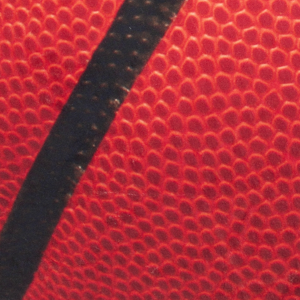 Kids Dribble Zone Orange 5' Round Rug - Thumbnail - Image 7