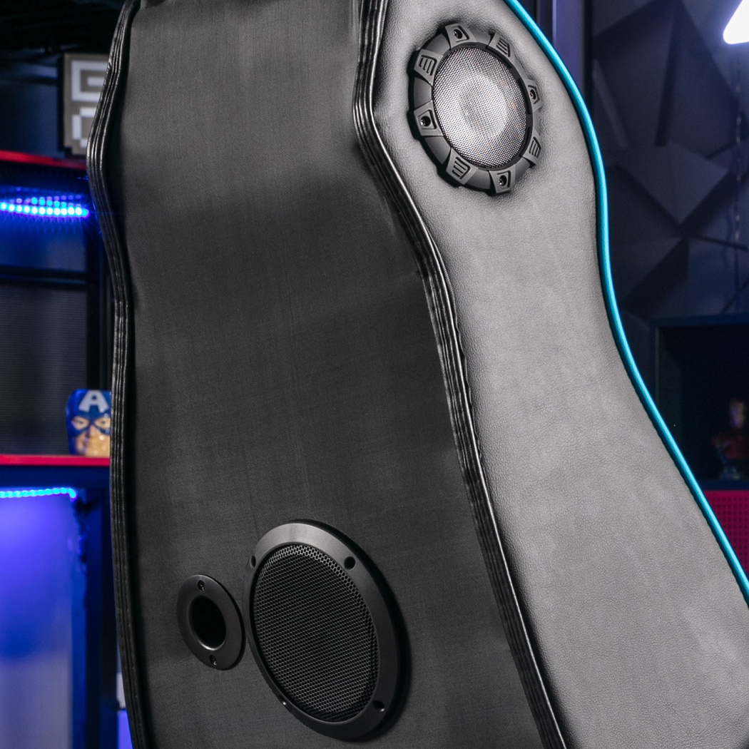 Kids Drop Camp Teal Gaming Chair - Thumbnail - Image 10