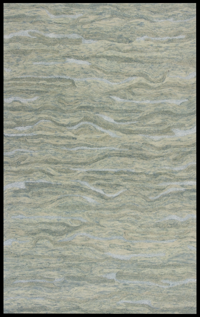 Dune Elements Green 5' x 7' Rug - Thumbnail - Image 1