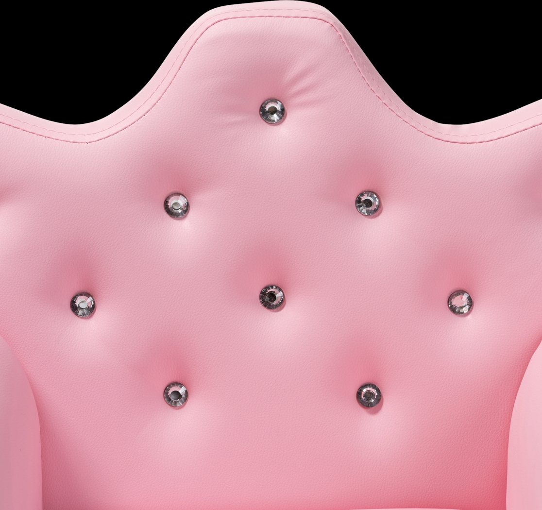 Eblen Pink Toddler Accent Chair - Thumbnail - Image 6