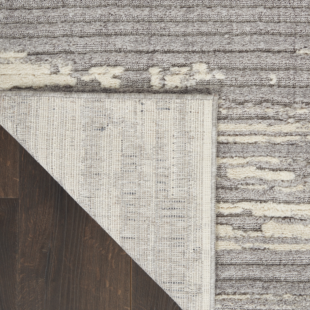 Kids Edoardo Gray 5' x 7' Rug - Thumbnail - Image 3