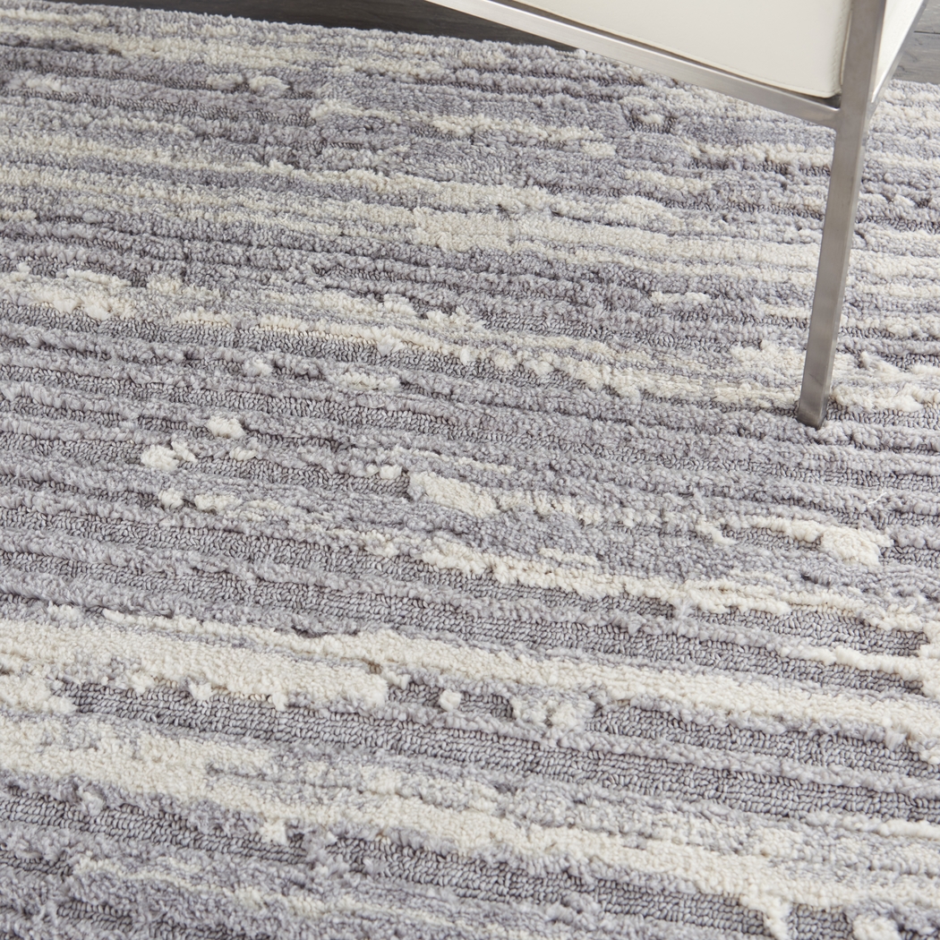 Kids Edoardo Gray 5' x 7' Rug - Thumbnail - Image 6