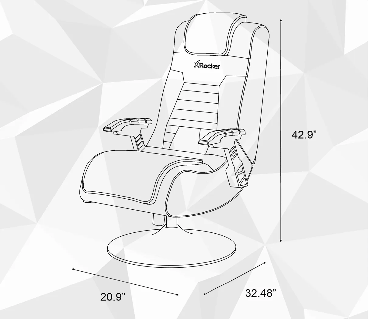 Kids Ekanger II Black Gaming Chair - Thumbnail - Image 10