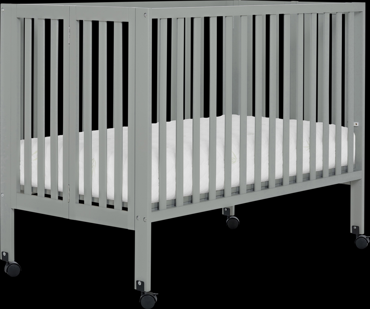 Kids Elaro Gray Crib - Thumbnail - Image 5
