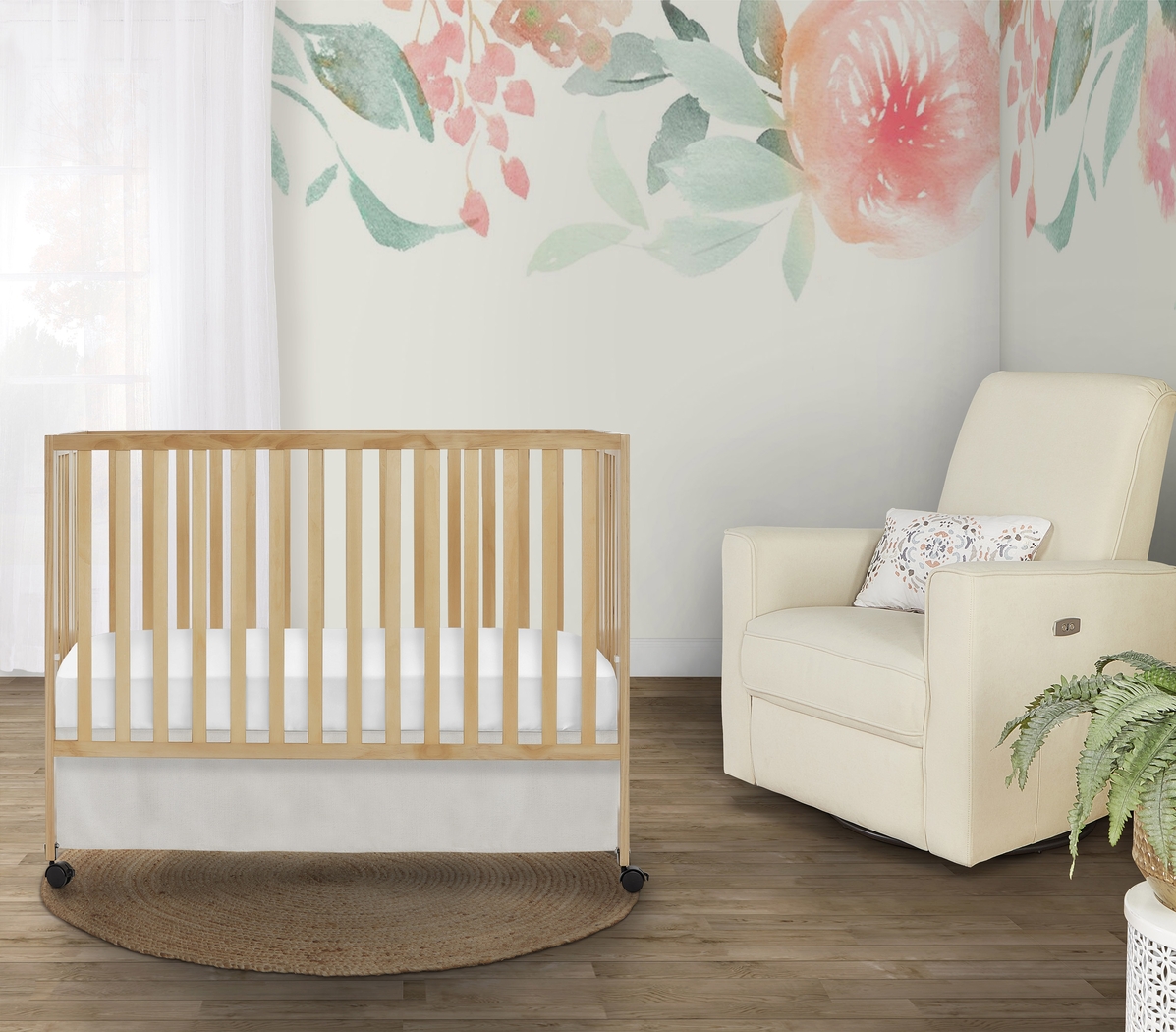 Kids Elaro Natural Crib - Thumbnail - Image 2